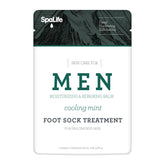 Men's Cooling Mint Moisturizing Foot Sock Treatment