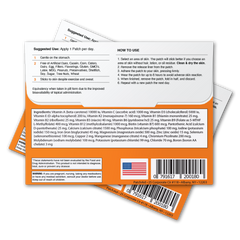 MultiVitamin Plus Patch - Daily Vitamins & Mineral Support