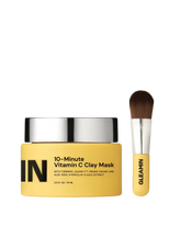 Gleamin - Vitamin C Clay Mask with Brush