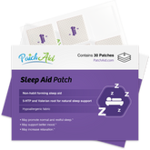 Sleep Aid Topical Vitamin Patch - Natural Sleep Support