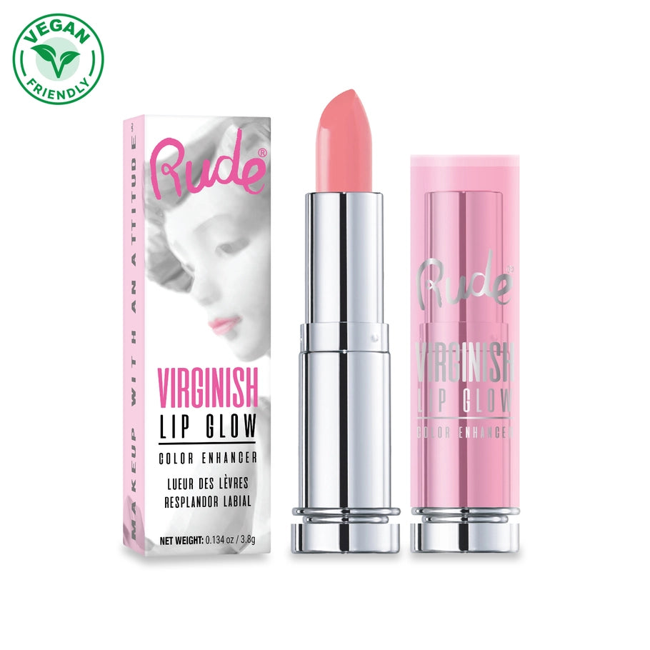 Virginish Lip Glow – pH color-changing lip balm
Virginish lip tint enhancer for natural glow
Color-adjusting hydrating lip glow stick