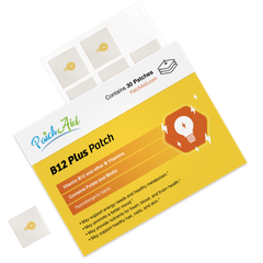 B12 Energy Plus Vitamin Patch - Energy & Mood Support