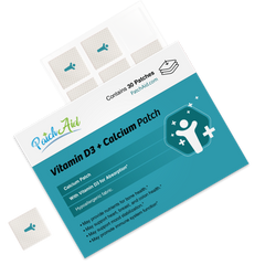 Vitamin D3/Calcium Patch - Bone, Muscle, & Immune Support