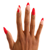 Scarlet Swirl Press-On Nails