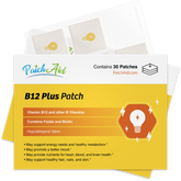 B12 Energy Plus Vitamin Patch - Energy & Mood Support