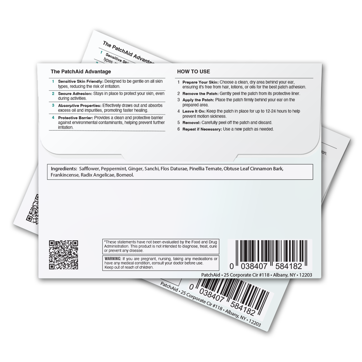 Motion Sickness Patch – Rapid Relief from Nausea & Dizziness