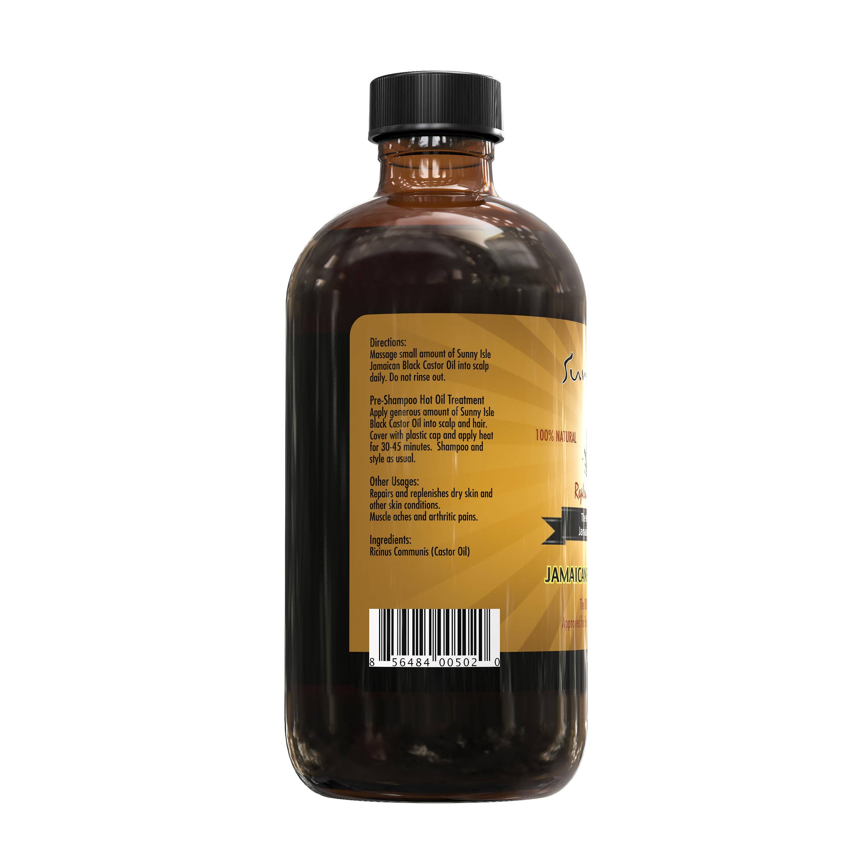 The Original Sunny Isle Jamaican Black Castor Oil 4oz
