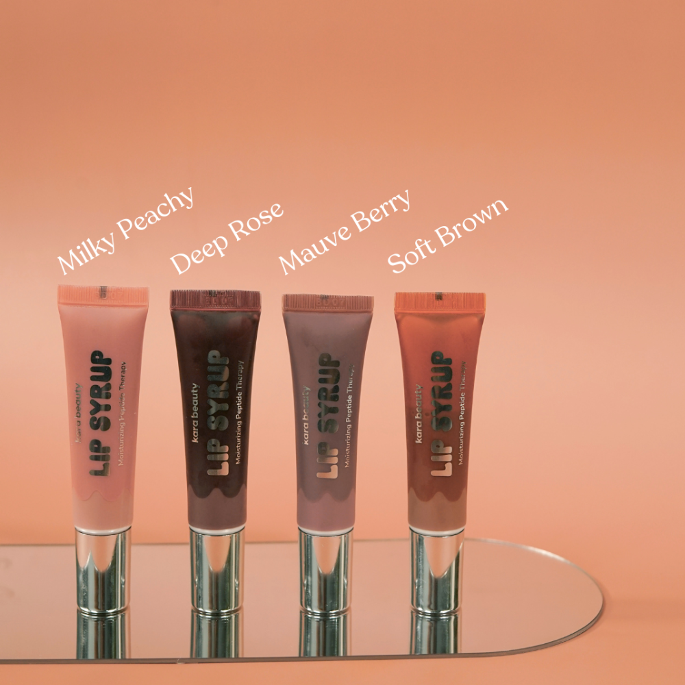 Lip Syrup Moisturizing Peptide Therapy Lip Gloss Mauve Berry