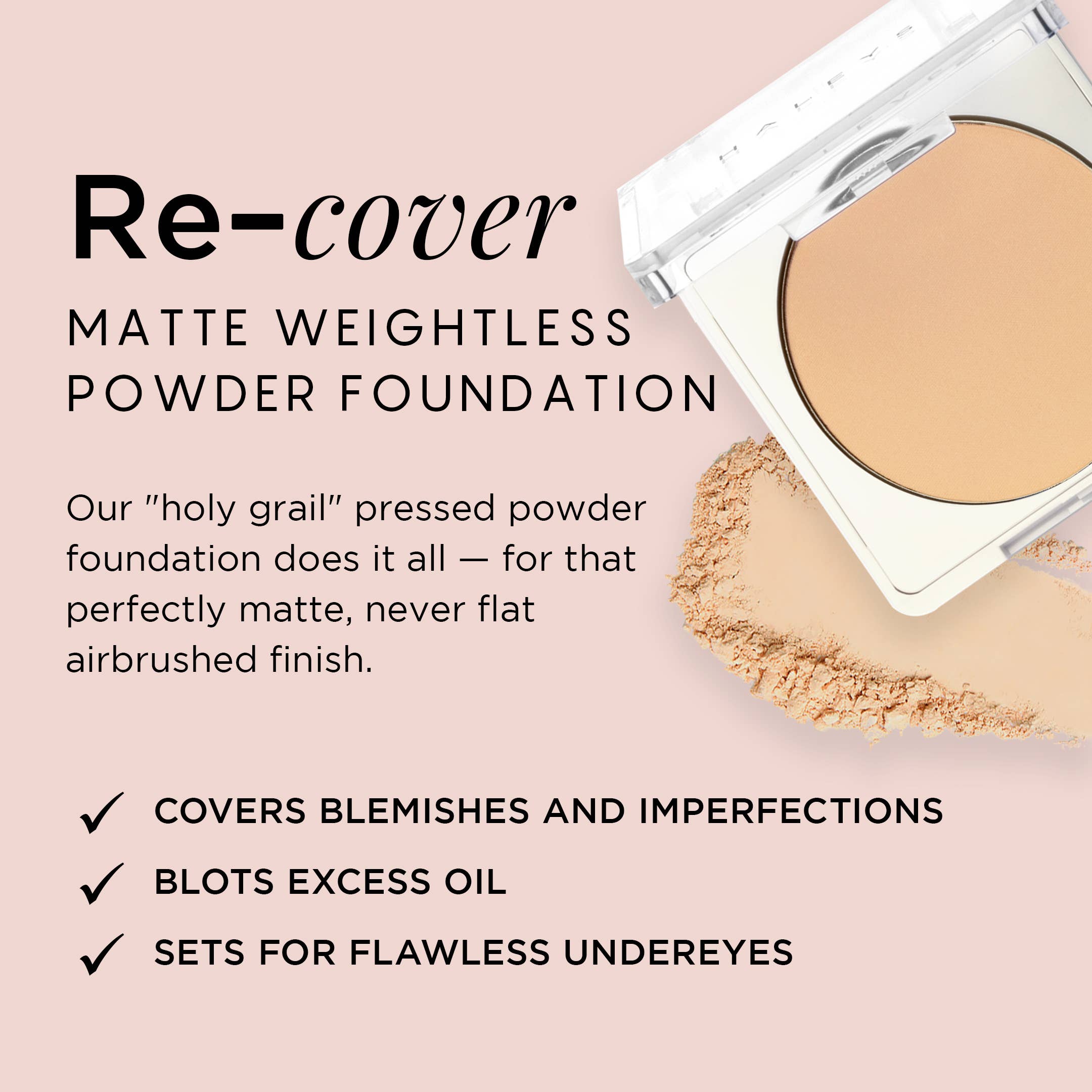 Re-cover Matte Weightless Powder Foundation