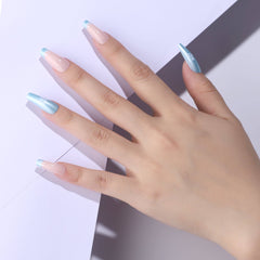 PaintLab Blue Coquette Press-On Nails