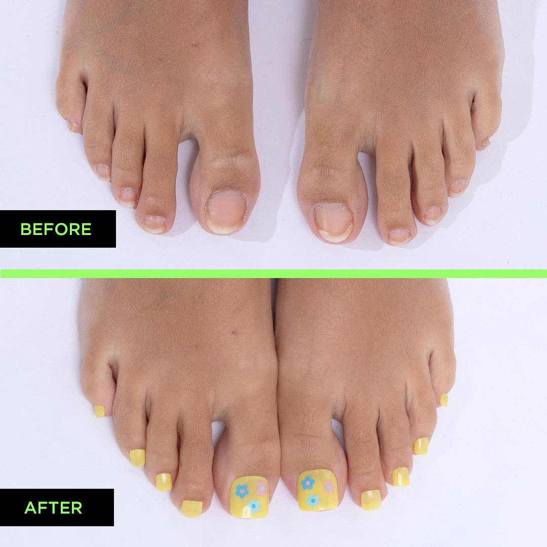 PaintLab Sunny Toes Press-on Nails