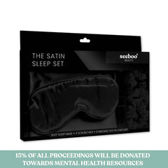 De-Stressing Satin Sleep Set - SUPPORTS MENTAL HEALTH