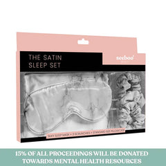 De-Stressing Satin Sleep Set - SUPPORTS MENTAL HEALTH