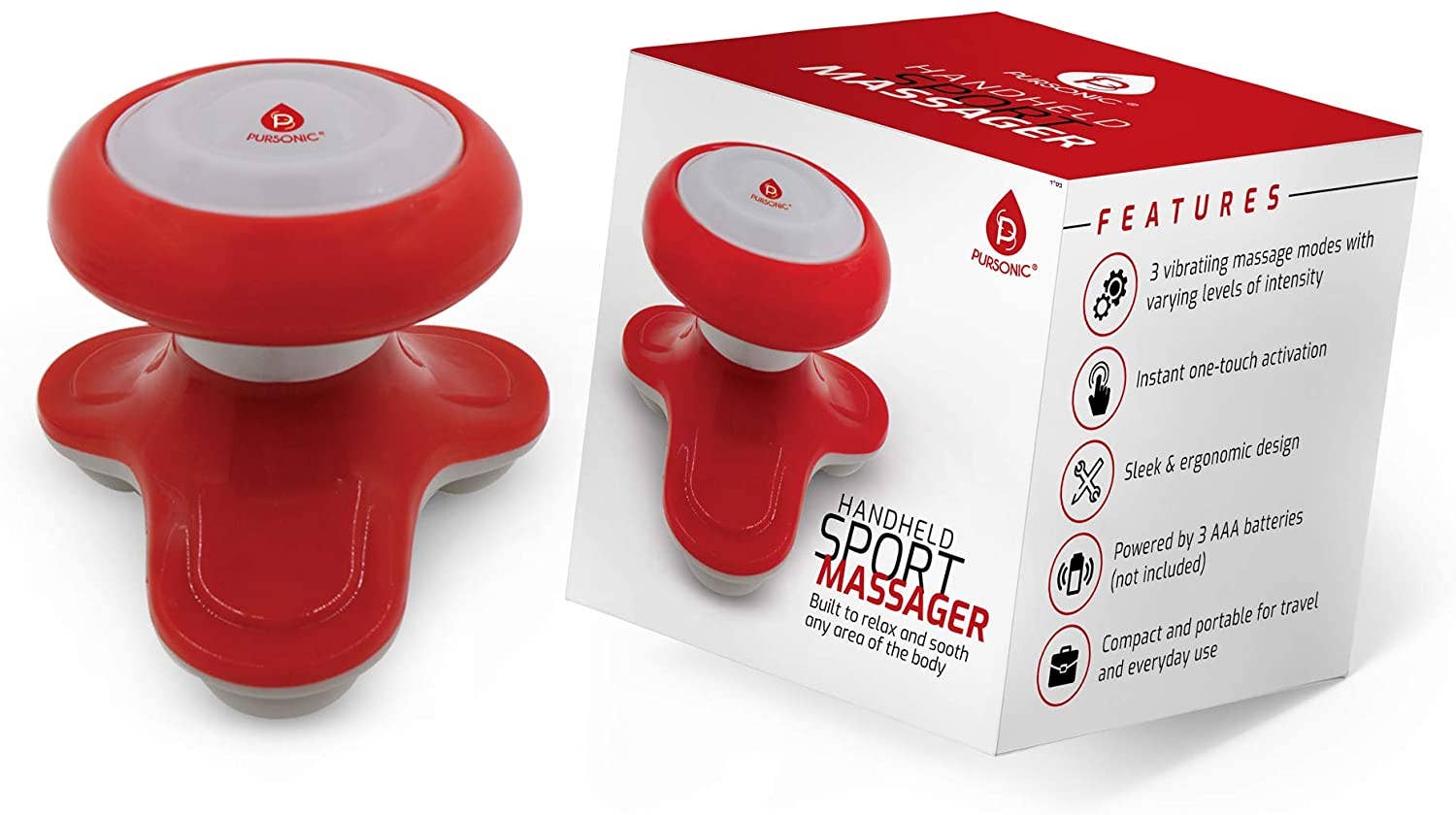 Pursonic Handheld Electric Massagers