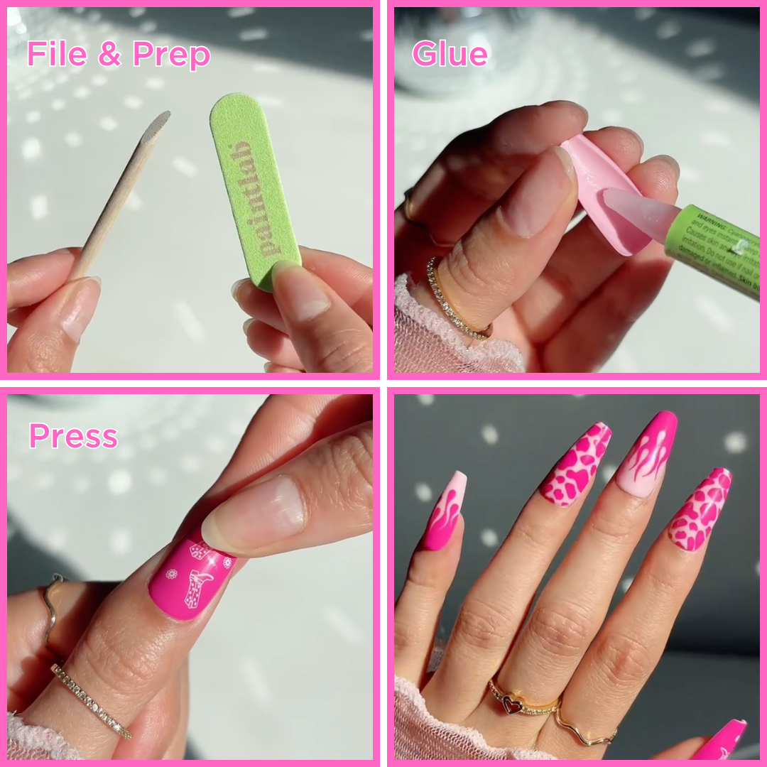 PaintLab Latte Press-On Nails