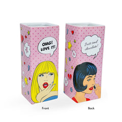 Pop Art Vase Square