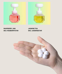 Flower Stamp Foaming Hand Soap Jasmine Tea