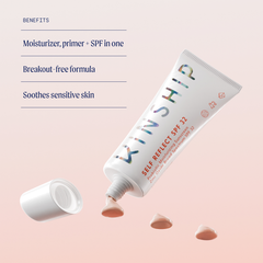 Self Reflect Probiotic Sunscreen Zinc Oxide SPF 32