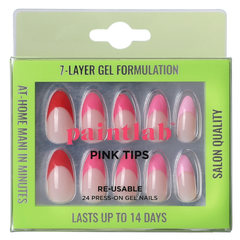 PaintLab Pink Tips Press-on Nails