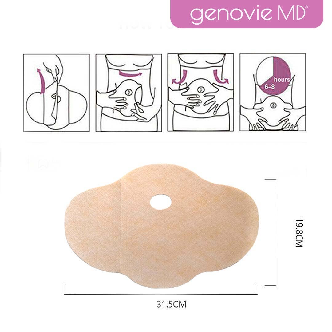Tight Tummy Patch, 5 patches/pack, Targeted Belly Fat Patch