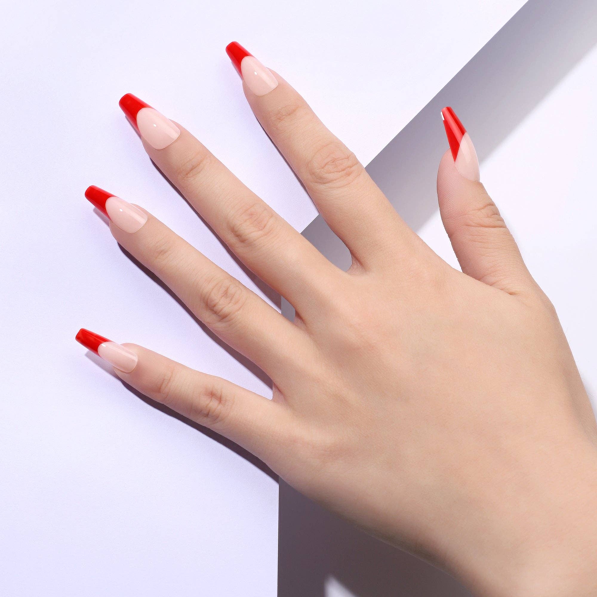 PaintLab Red Hot Press-On Nails
