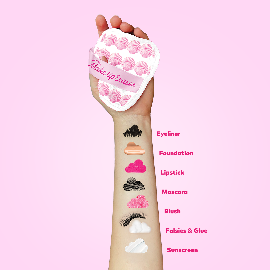 Seashells 7-Day Set & Seashell Case | Mermaid Beach Glam
