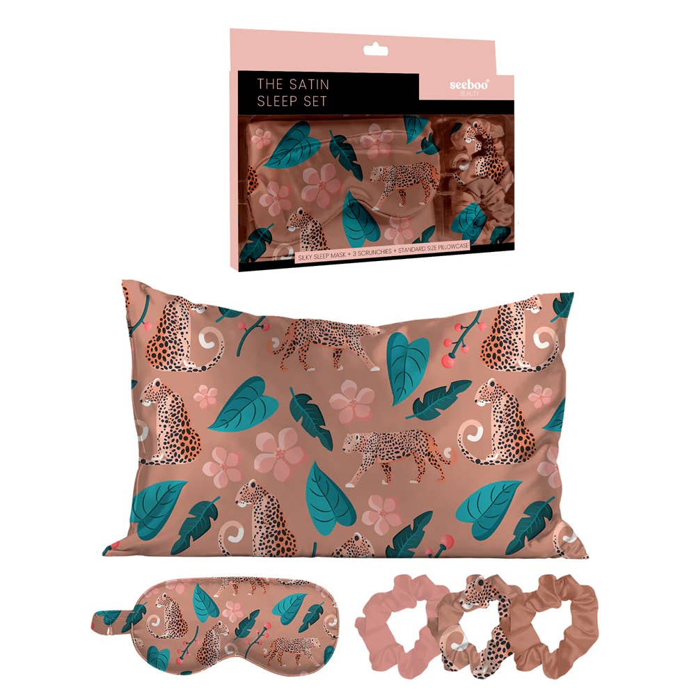 De-Stressing Satin Sleep Set - SUPPORTS MENTAL HEALTH