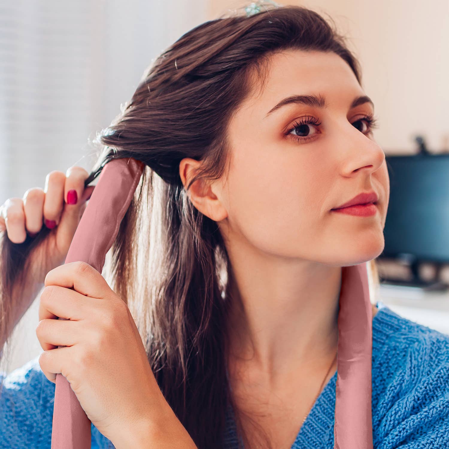 The Satin Heatless Hair Styling Set