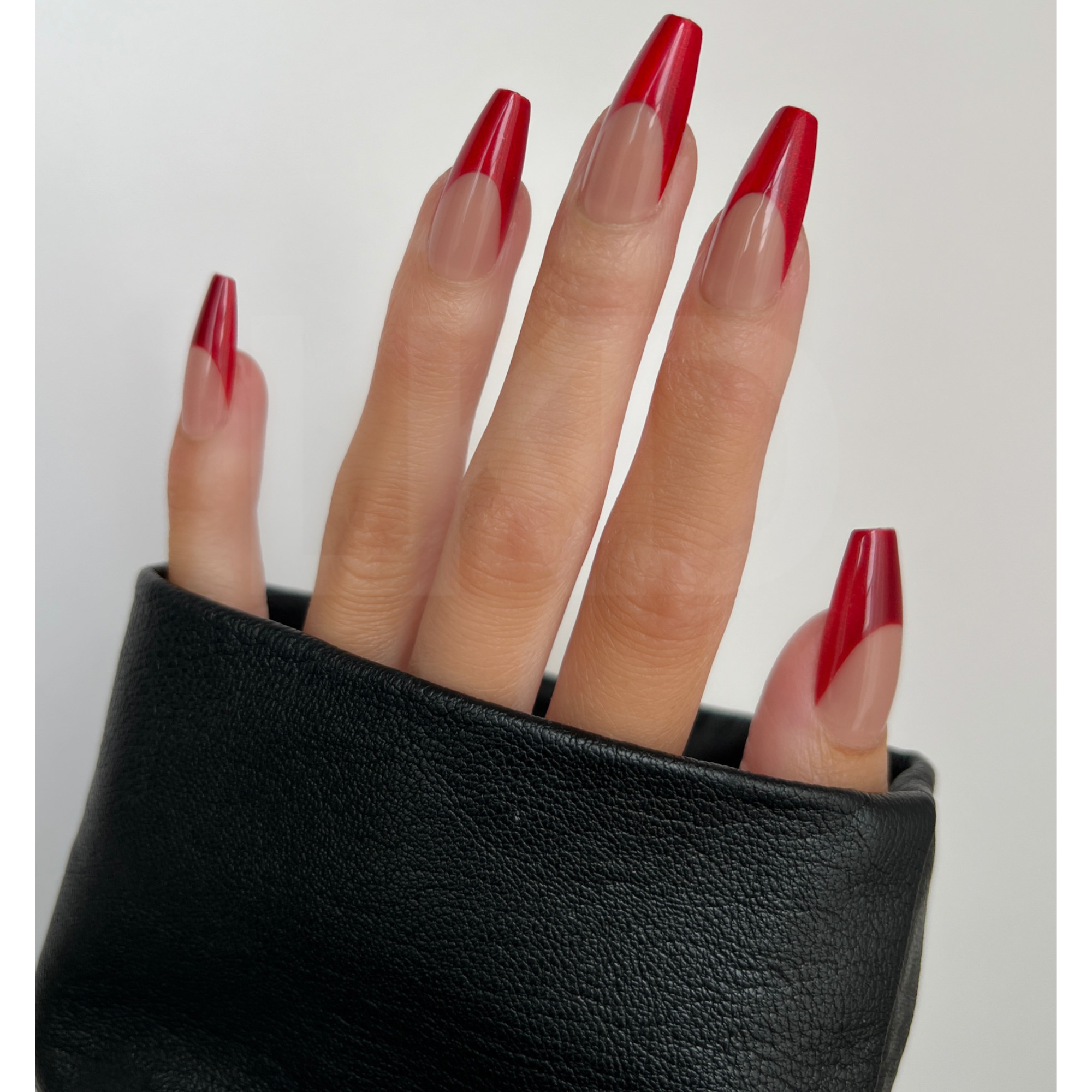 PaintLab Red Hot Press-On Nails