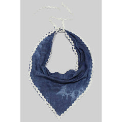 MARBLE PATTERN HEAD SCARF