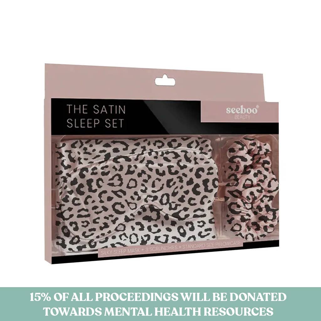 De-Stressing Satin Sleep Set - SUPPORTS MENTAL HEALTH