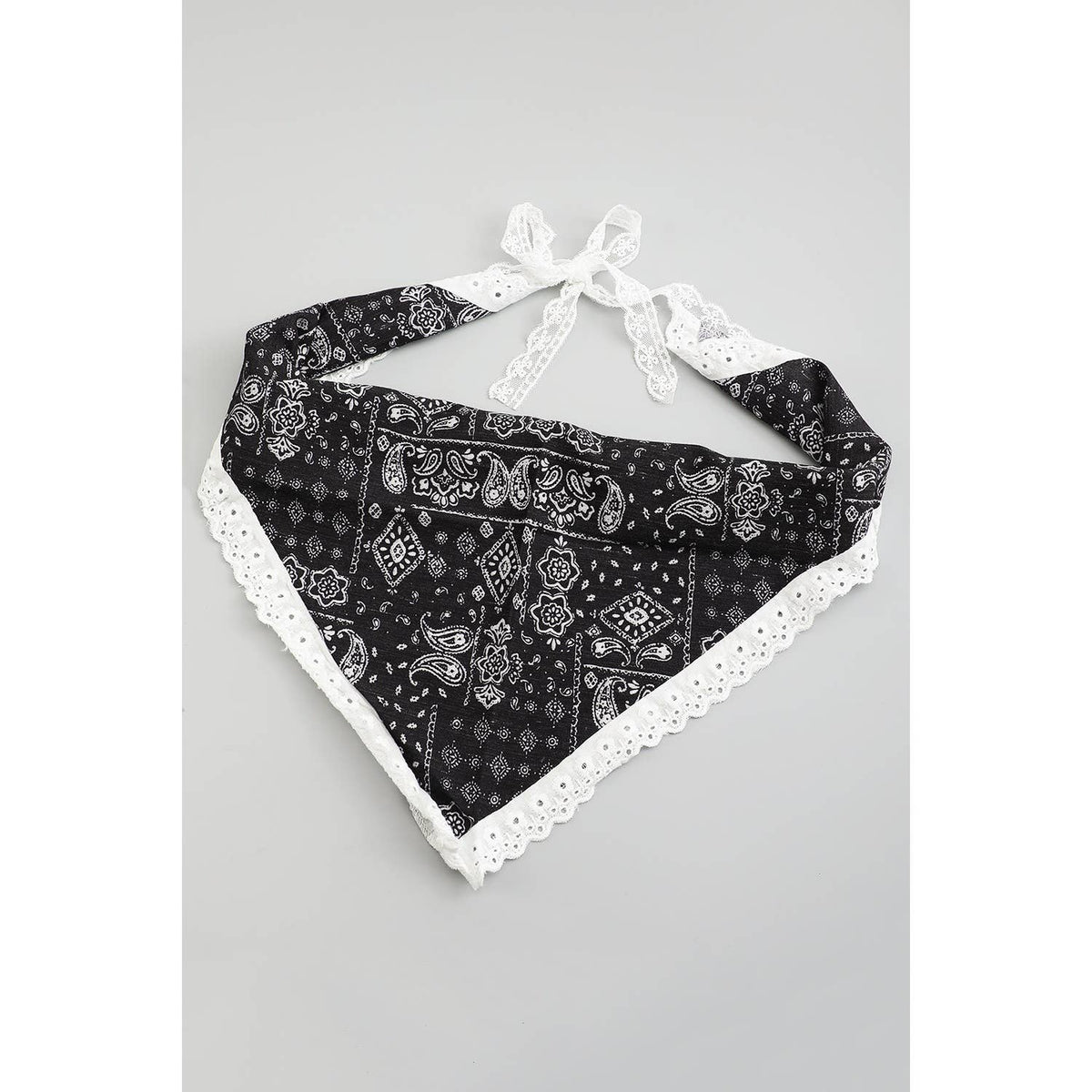 PAISLEY PATTERN HAIR SCARF BANDANA