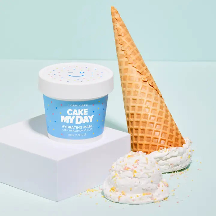 I Dew Care Cake My Day Hydrating Hyaluronic Acid Vegan Mask
