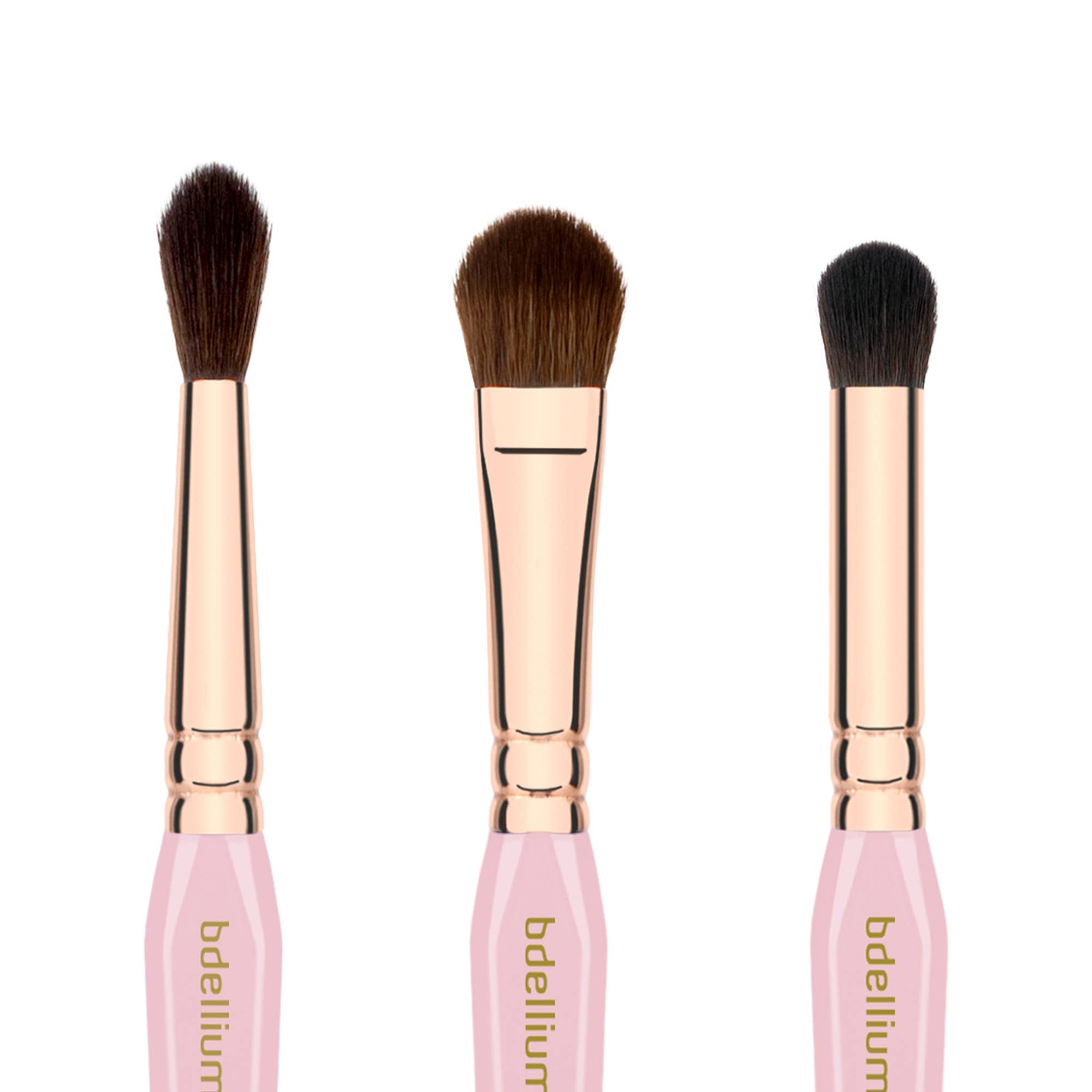 PINK GOLDEN TRIANGLE EYES SET