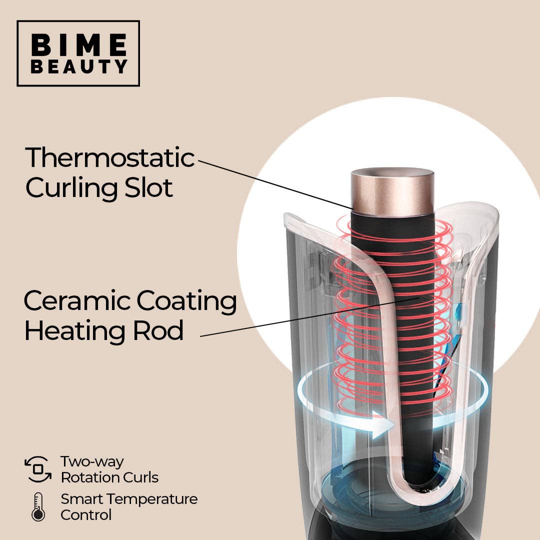 Healthy Hair Duo: Automatic Curler & Self Cleaning Brush