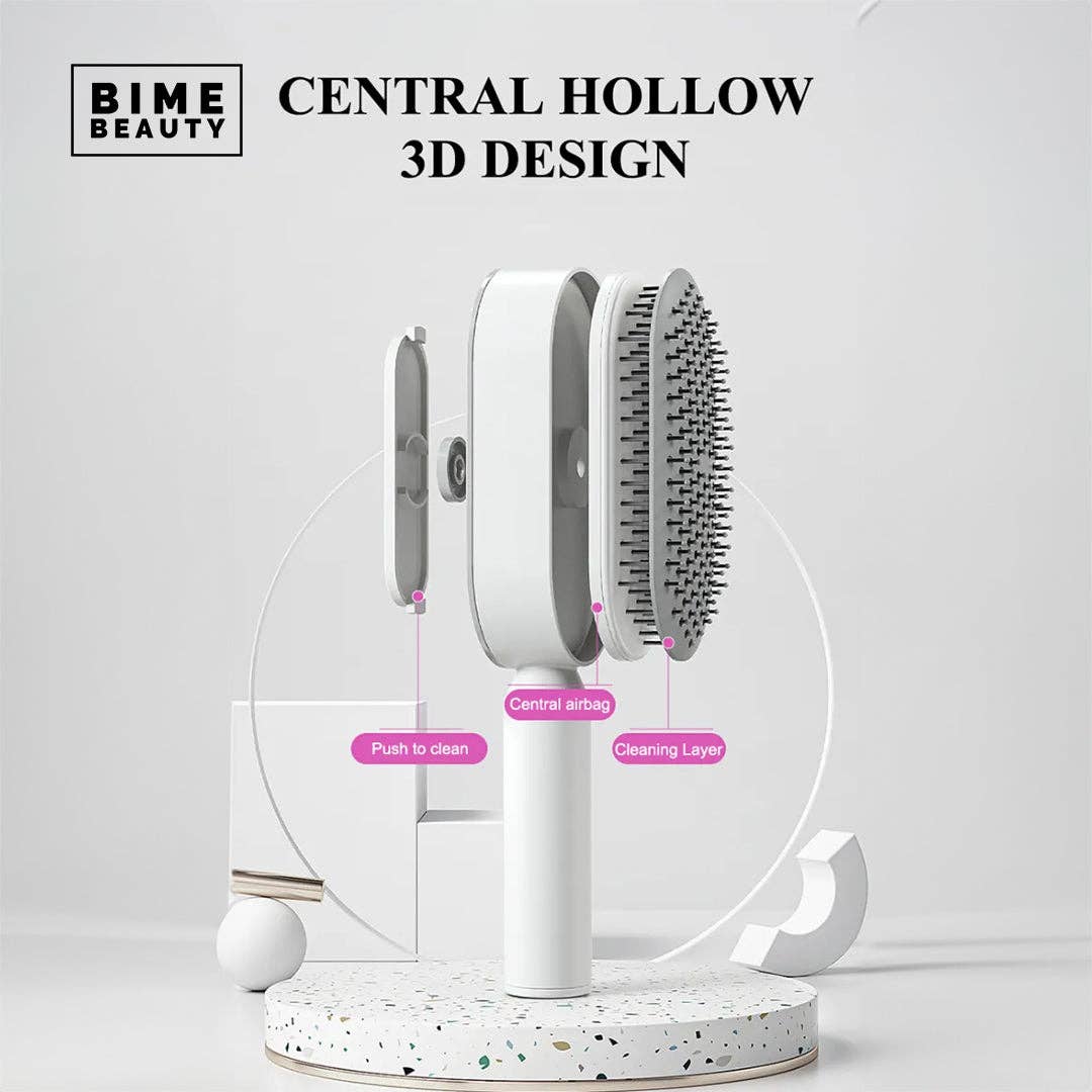 Healthy Hair Duo: Automatic Curler & Self Cleaning Brush