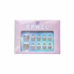 French Vanilla - Press-on Toenail Kit (Light Tone)