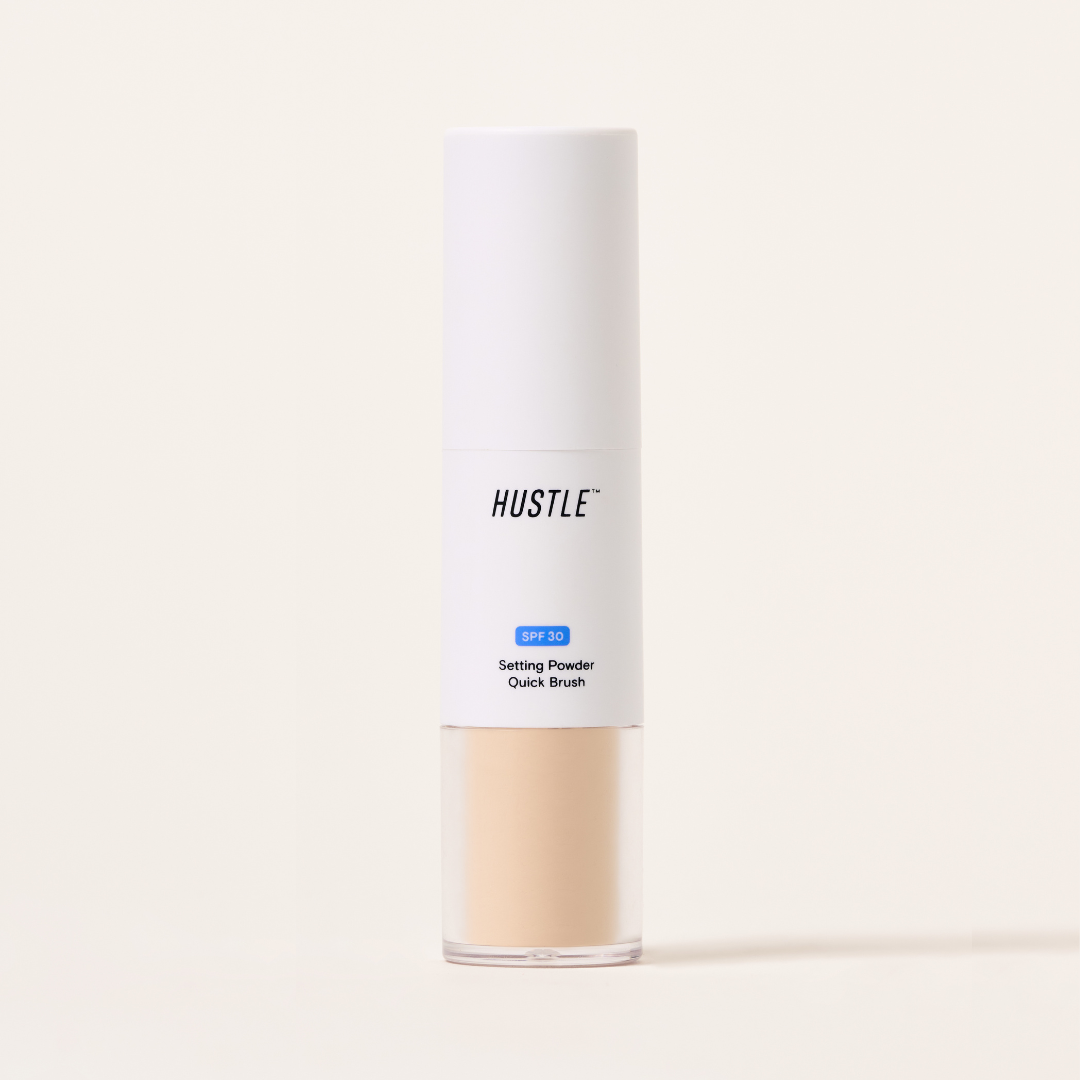 Hustle Beauty SPF 30 Setting Powder Quick Brush
