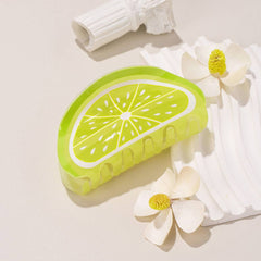 3.46 ″ Candy Color Fruit Lemon Orange Hair Claw Clip