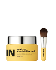 Gleamin - Vitamin C Clay Mask with Brush