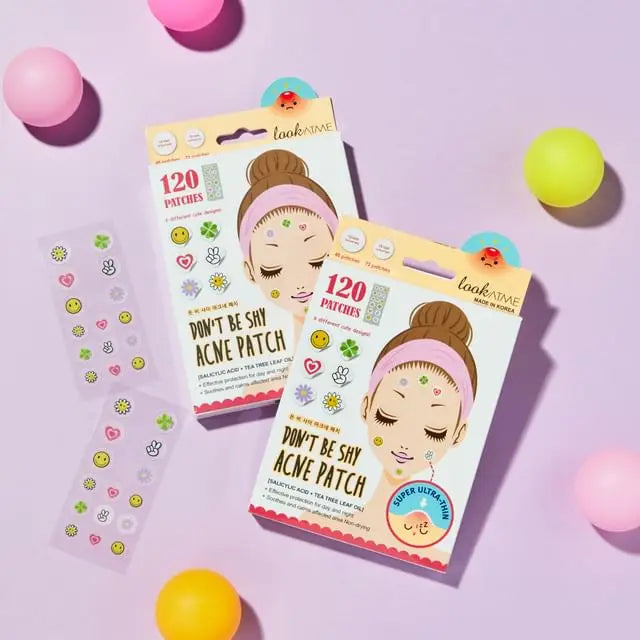 Look At Me Don't Be Shy Acne Patch (120 Patches) Teens