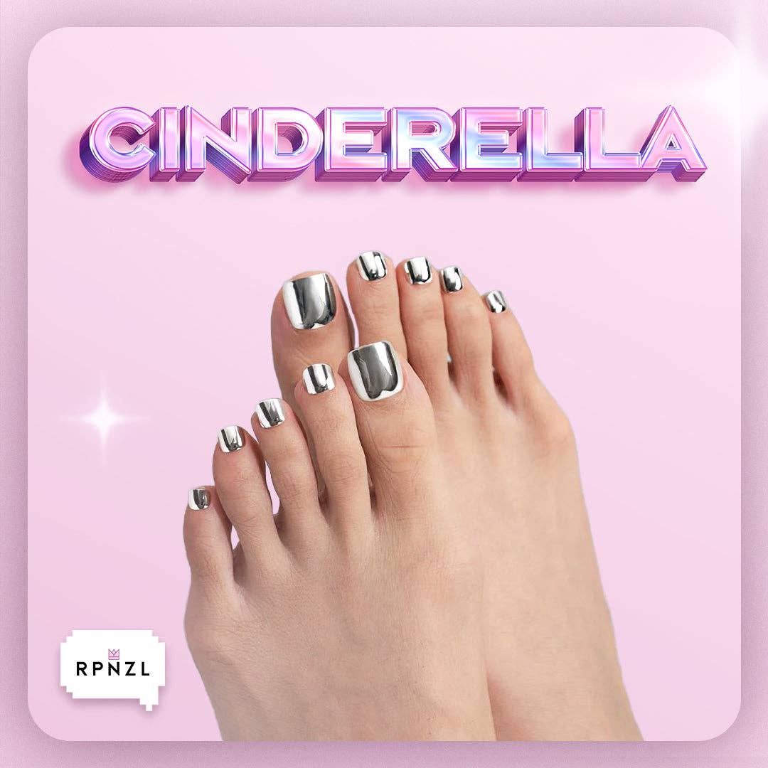 Cinderella - Press-on Toenail Kit