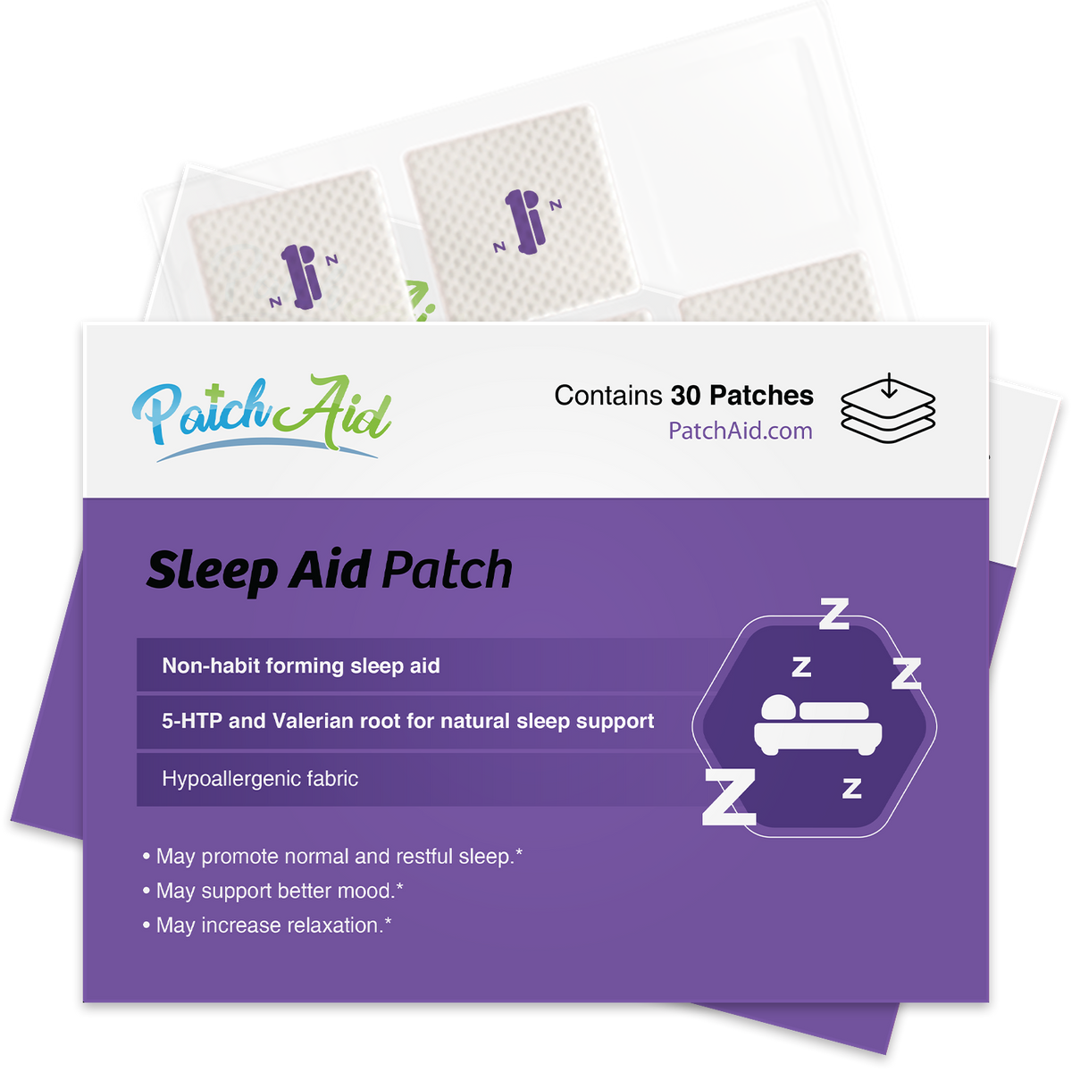 Sleep Aid Topical Vitamin Patch - Natural Sleep Support