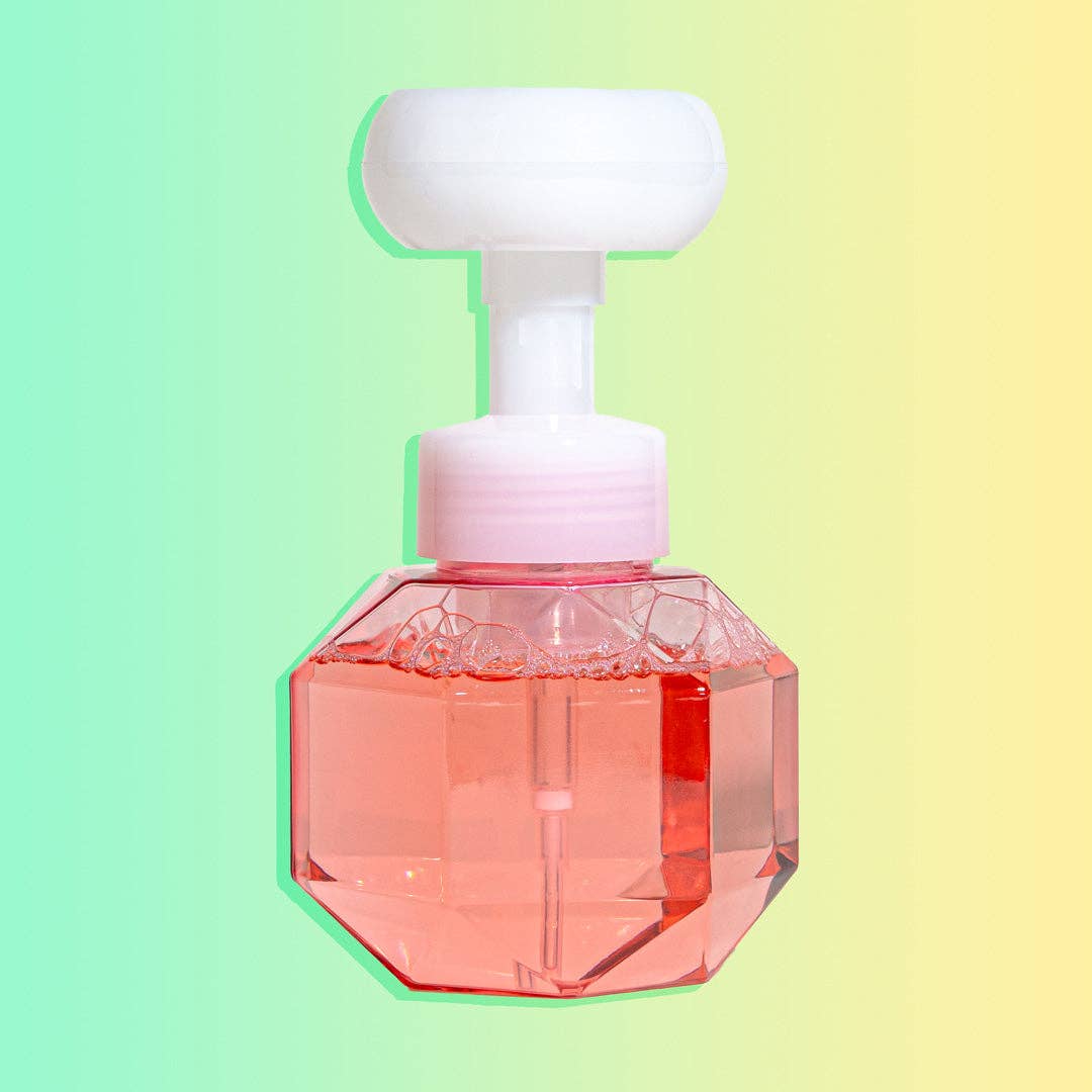 Flower Stamp Foaming Hand Soap Raspberry Jam