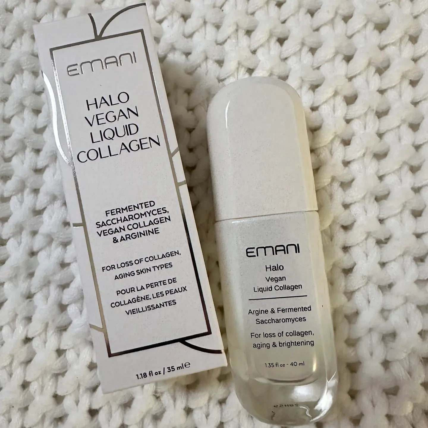 Halo Vegan Collagen Super Serum - Smooth, Dewy, Glassy Skin