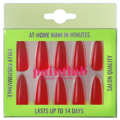 PaintLab Red Jealous Press-On Nails