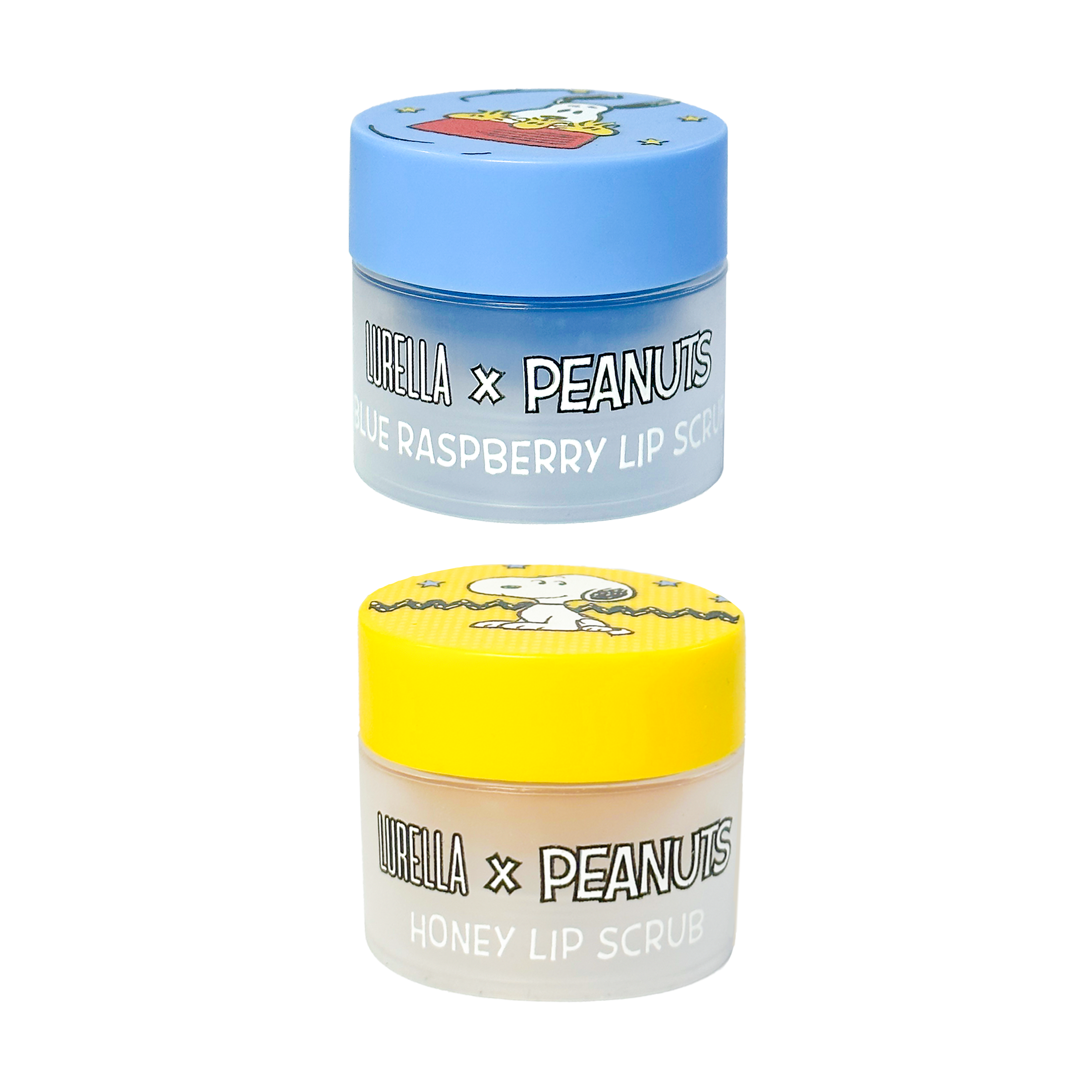 Lurella x Peanuts Running Late & Best friends  Lip Scrub