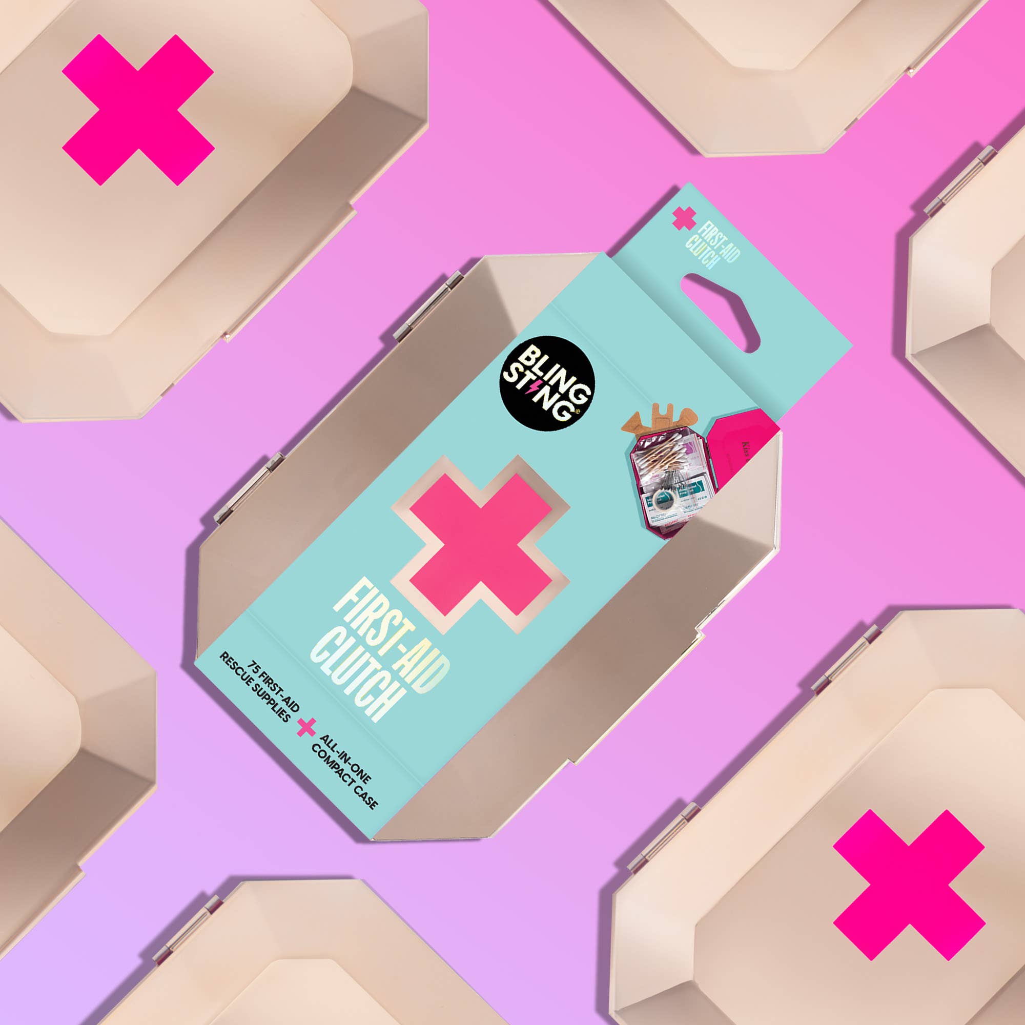 First Aid Kit | Metallic Rose Gold