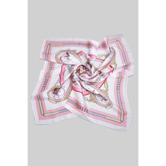 SILKY LUXURY BELT PRINT SCARF