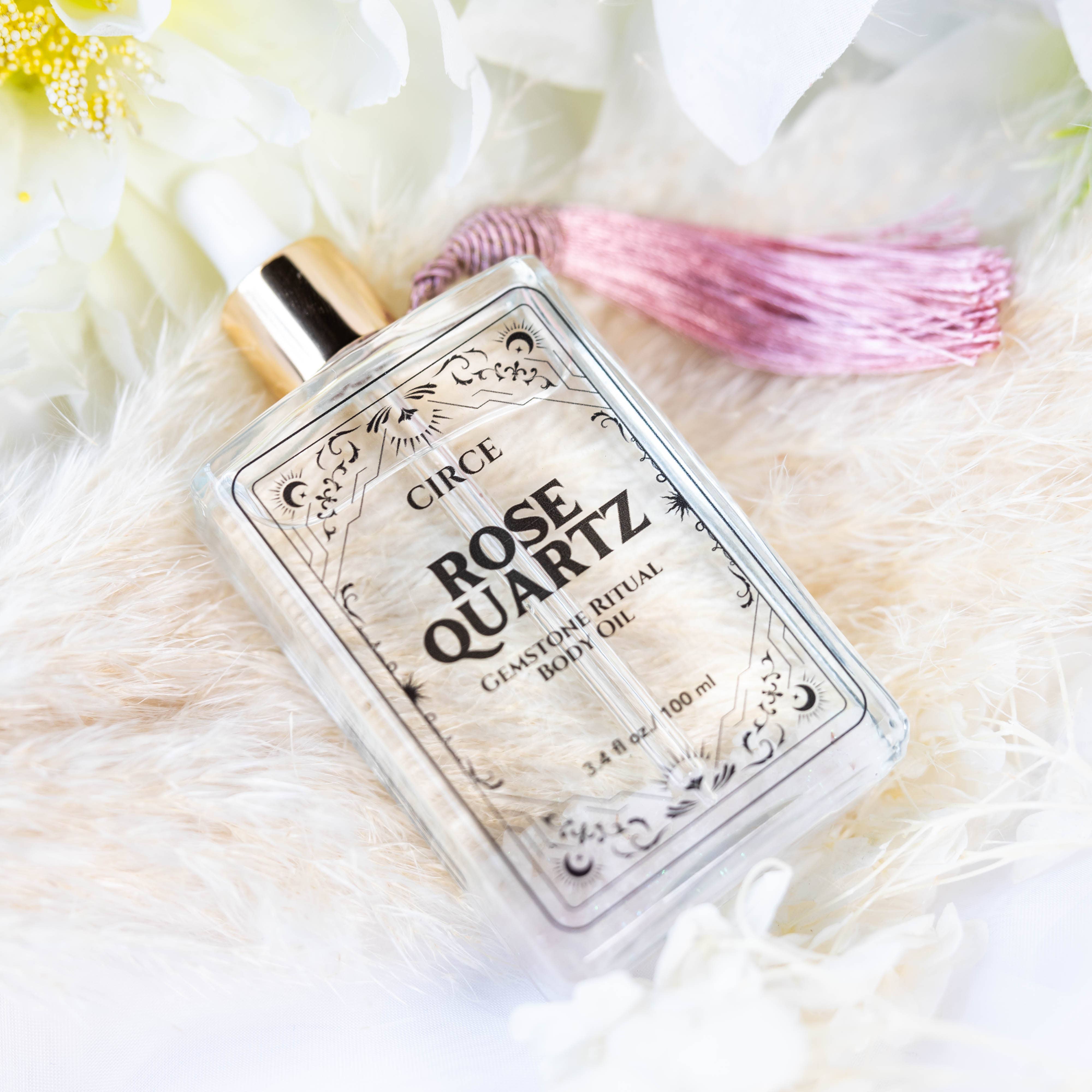 Rose Quartz Gemstone Body Oil